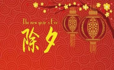 除夕一天的作文8篇