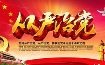 从严治党总结报告7篇