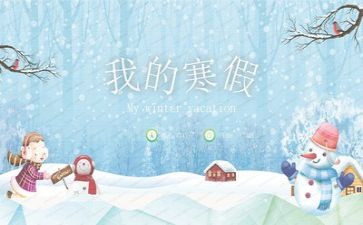 寒假时的学习计划参考6篇