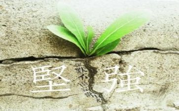 我真想坚强600作文6篇