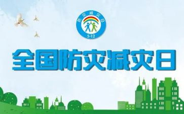 防灾减灾的活动总结参考5篇