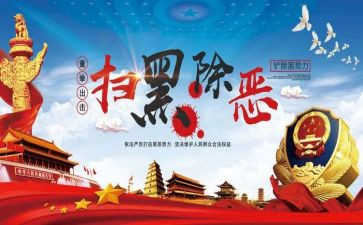 2024年扫黑除恶年度工作总结5篇