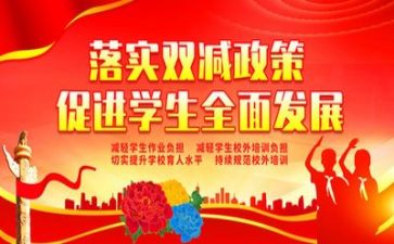 2024年双减培训心得体会6篇