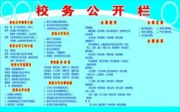 校务公开工作总结6篇