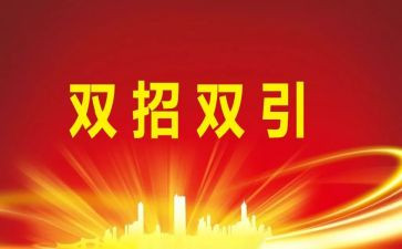 年度招商工作计划8篇