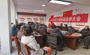 楼院党支部换届工作总结8篇
