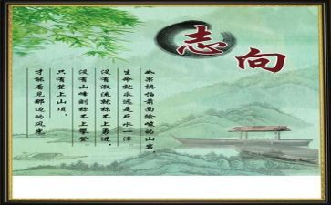 关于志向作文7篇