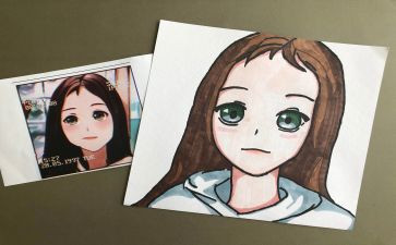 写自画像的作文300字7篇